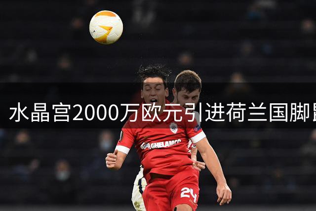 水晶宫2000万欧元引进荷兰国脚昆滕-廷贝尔