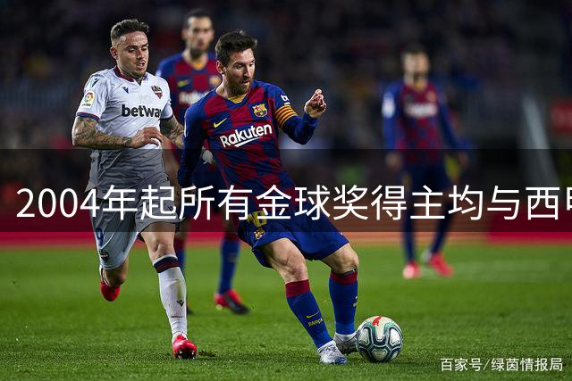 2004年起所有金球奖得主均与西甲双雄结缘